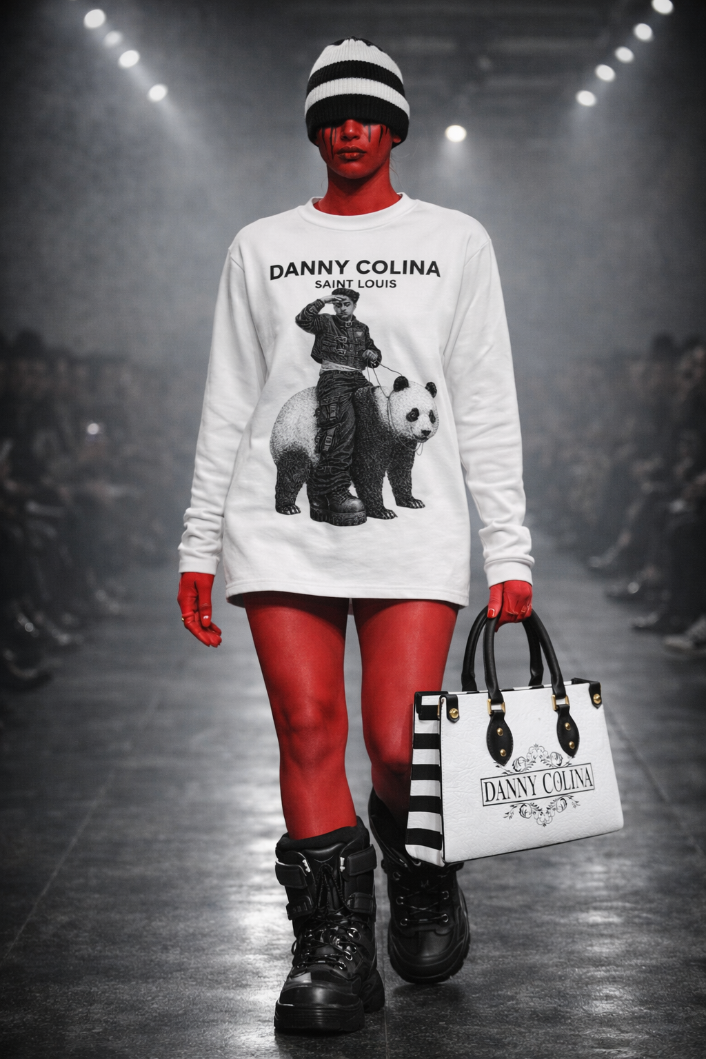 Femme ‘Vir Pandicus’ Manches Longues by Danny Colina | S2