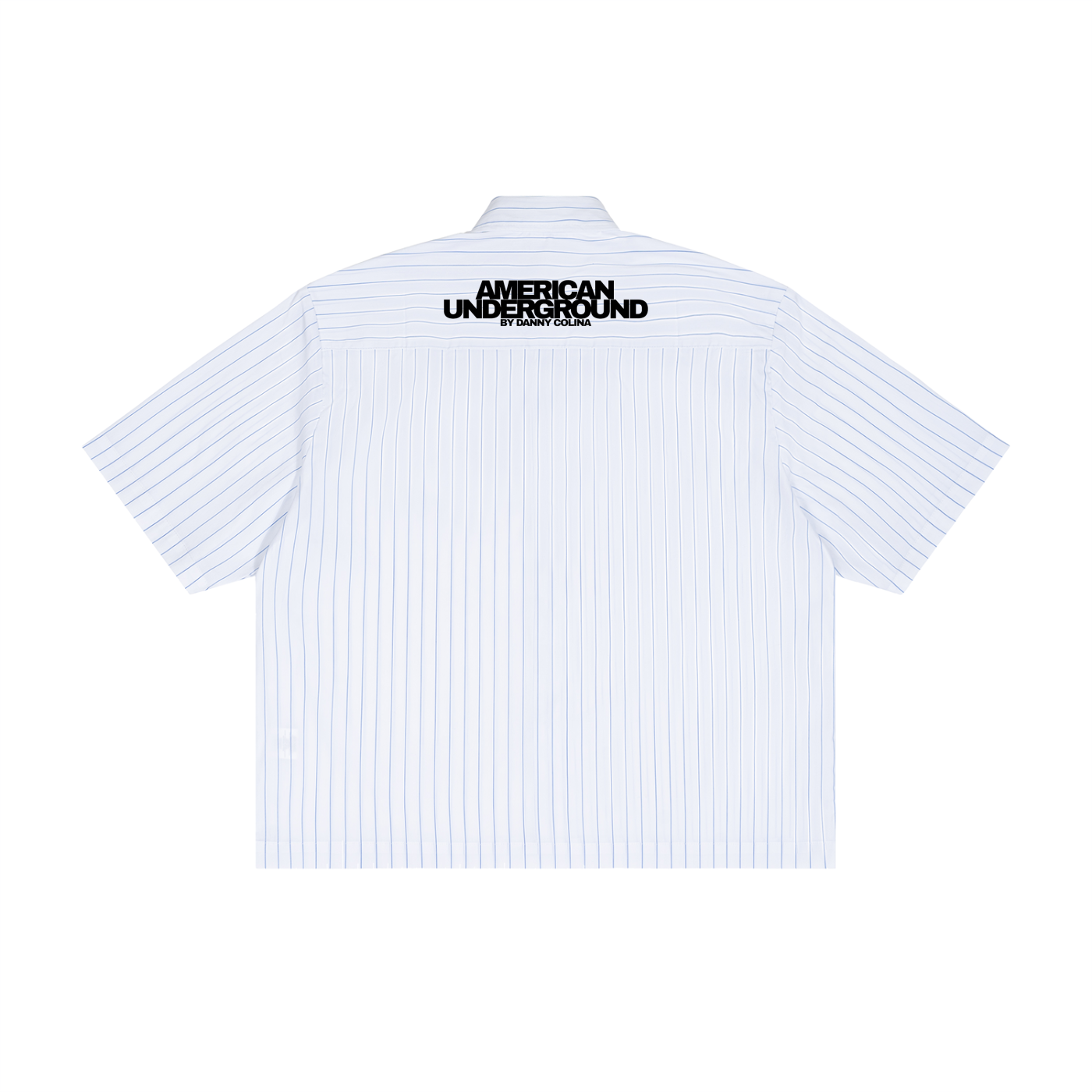 American Underground Chemise Box Rayée Boutonnée by Danny Colina