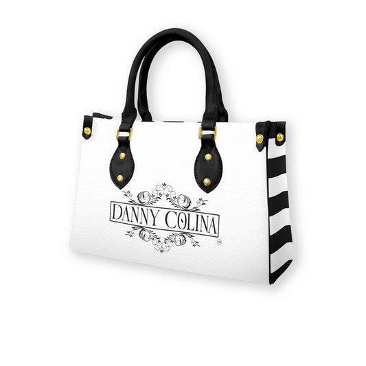 Cabas Cuir Panda Rayé by Danny Colina