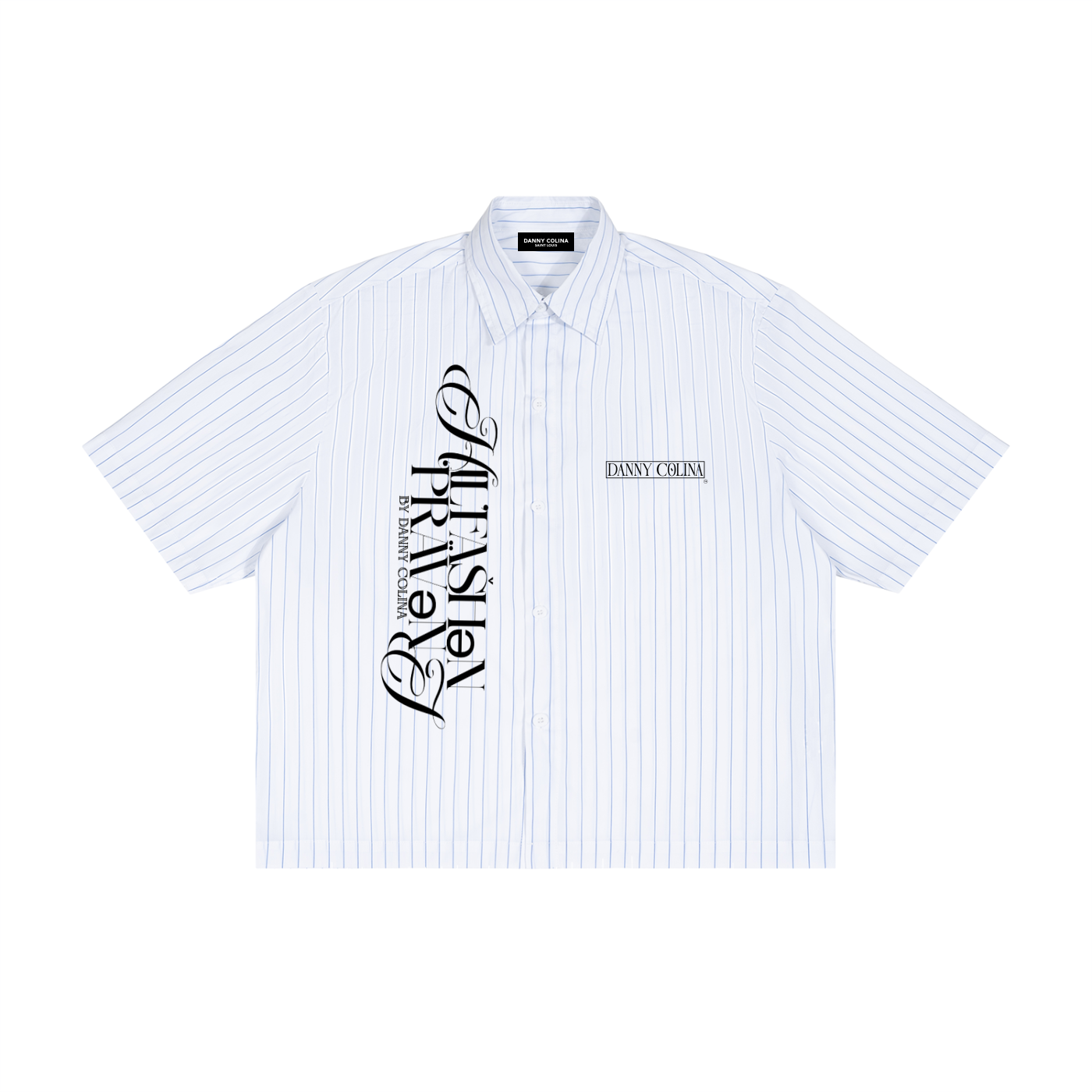 American Underground Chemise Box Rayée Boutonnée by Danny Colina